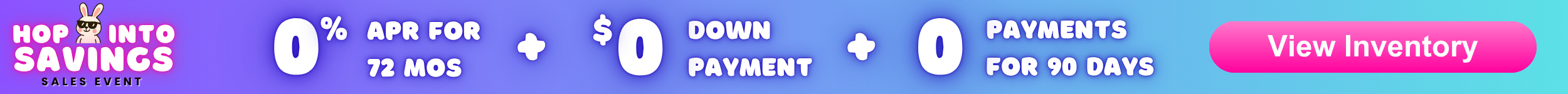 Desktop Banner — Finance